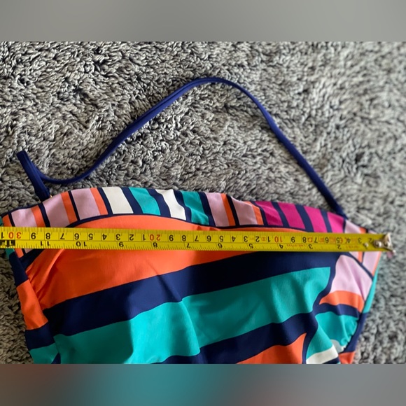 $153 MSRP NWOT Trina Turk Catch A Wave Removable Halter Strap One Piece Swimsuit - Picture 12 of 17